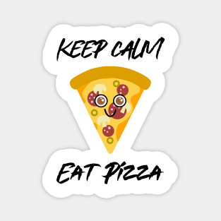 KEEP Calm And Eat Pepperoni Pizza Magnet