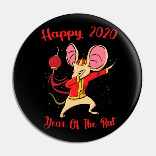 year of the rat chinese new year 2020 T-shirt Pin