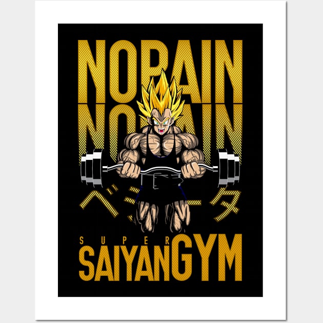 Gym Lover Gift Your Gym No Pain No Gain Workout Canvas Print