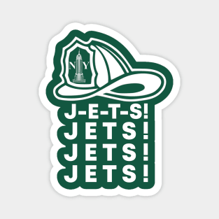 Fireman Ed JETS Superfan Magnet