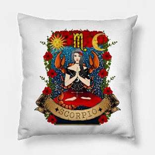 Horoscope/zodiac girls Pillow