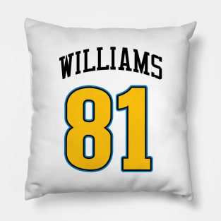 Williams - Chargers Pillow