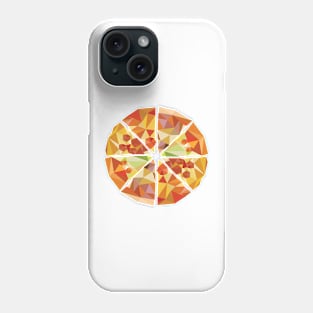 Geometric pizza Phone Case