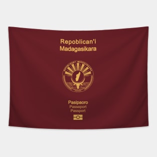 Madagascar passport Tapestry