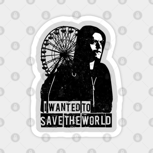 Mr. Robot "I Wanted To Save The World" Elliot Alderson Magnet by CultureClashClothing