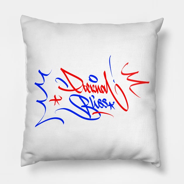 Eternal bliss Pillow by guillaumelaserson