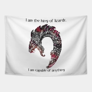 king of snakes Tapestry