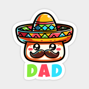 Cinco De Mayo Dad Magnet