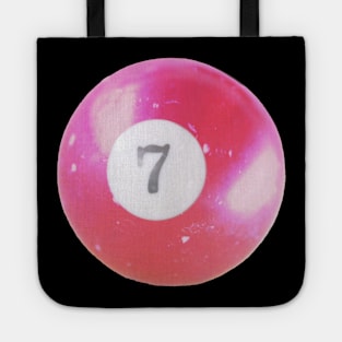 Y2K Pink 7 Ball Print Tote