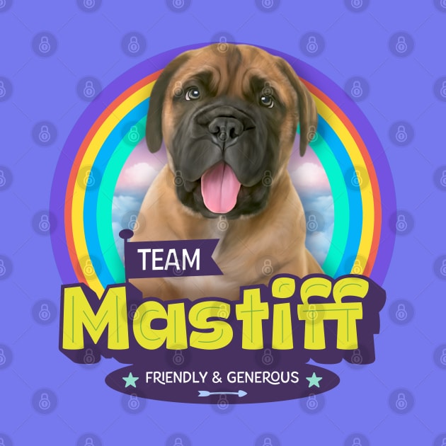 Mastiff dog by Puppy & cute