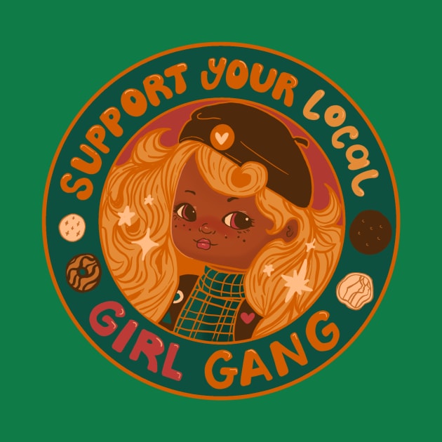 Support Your Local Girl Gang by Liberal Jane Illustration