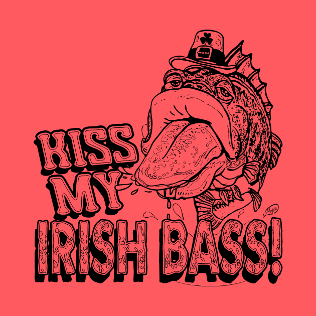 Irish Bass St Patricks Day by Mudge