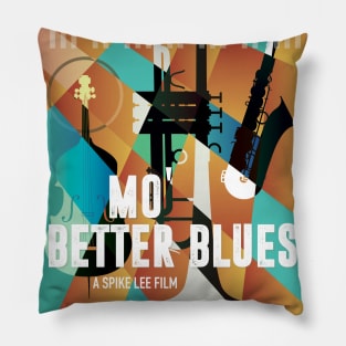 Mo Better Blues - Alternative Movie Poster Pillow