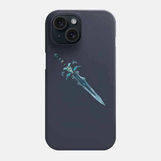 Frostmourne Phone Case by maplefoot