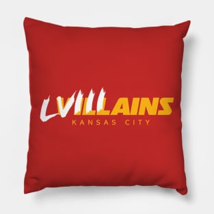 Kansas City Chiefs Villains Pillow