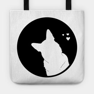 German Shepherd Love - Silhouette Tote