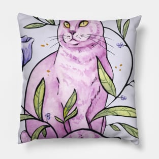 Pastel Kitty Pillow