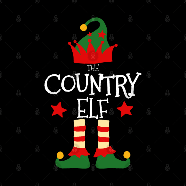 Country Elf Matching Family Group Christmas Party Pajamas by uglygiftideas