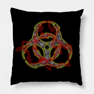 BioElectrical Hazard F- Reverse Speedforce Version Pillow