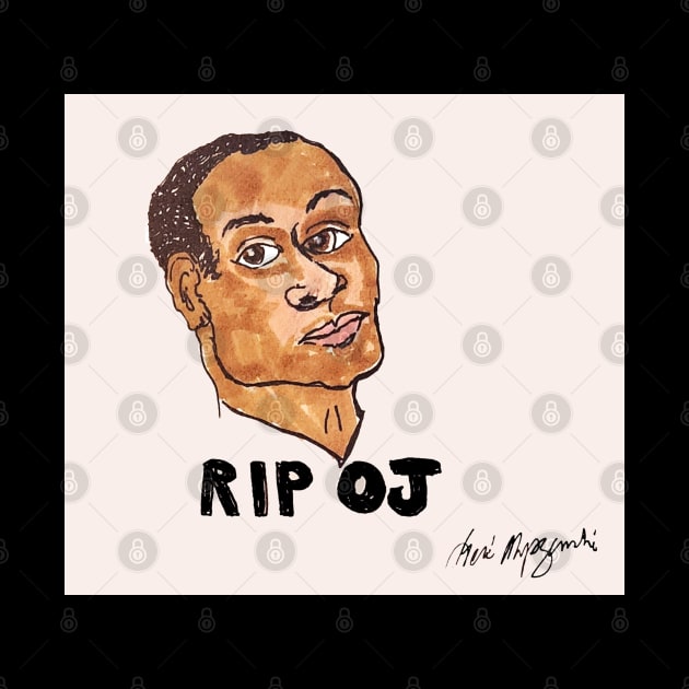 O. J. Simpson RIP OJ by TheArtQueenOfMichigan 