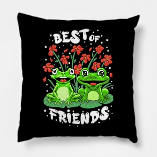 frog best friend Pillow