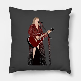 The eras tour red outfit Pillow