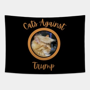 Funny Cats Anti-Trump - Cats Against Trump 7 Tapestry