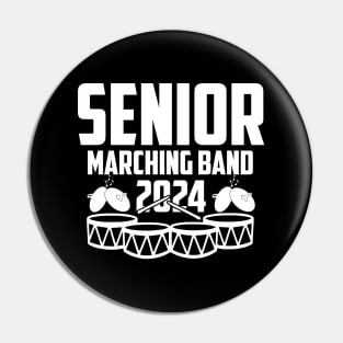 2024 Senior Snare Drum Class of 2024 Marching Band Drumline Pin