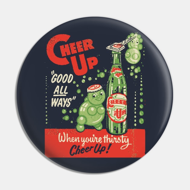 Cheer Up Soda Pin by rjohnsto