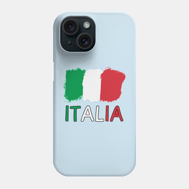 Flag of Italy:Design Inspiration from the Tricolore. Phone Case by NOSTALGIA1'