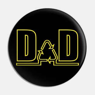 Dad tee design birthday gift graphic Pin