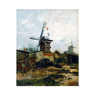 Vincent van Gogh Windmills on Montmartre T-Shirt