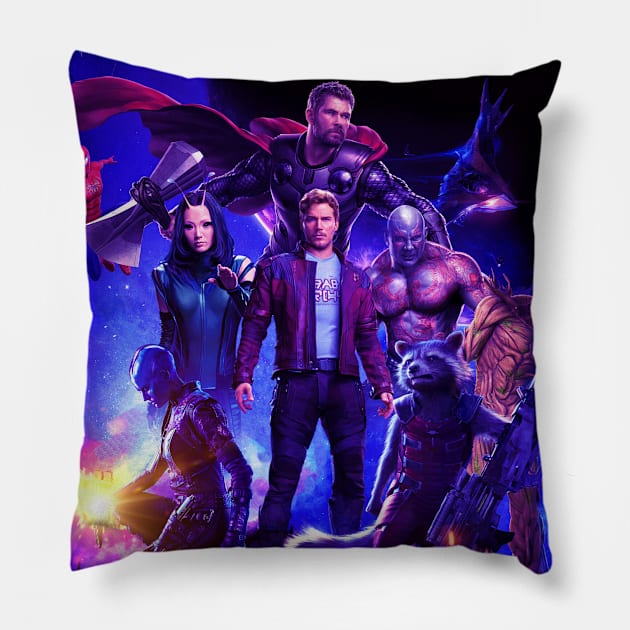 GOTG Vol 3 Pillow by SecretGem