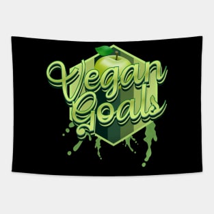 Vegan Goals Tapestry