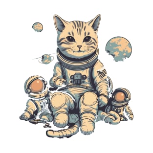 Cosmic Kitty Crew T-Shirt