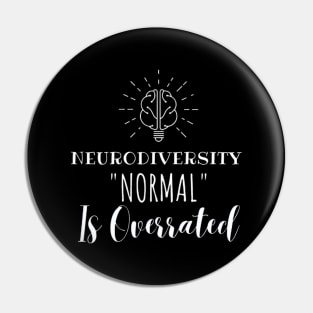 neurodiversity: normal is overrated Pin