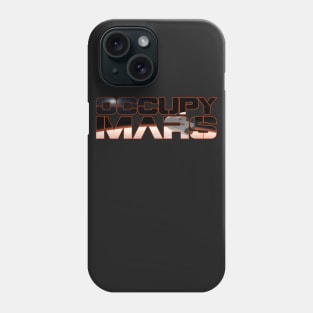 Occupy Mars Orbit Phone Case