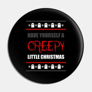 Creepy Christmas Pin