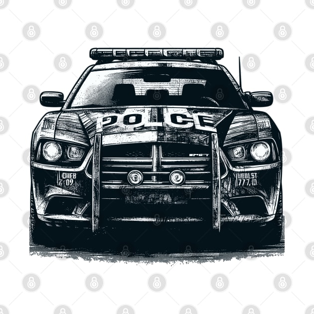 Police car by Vehicles-Art