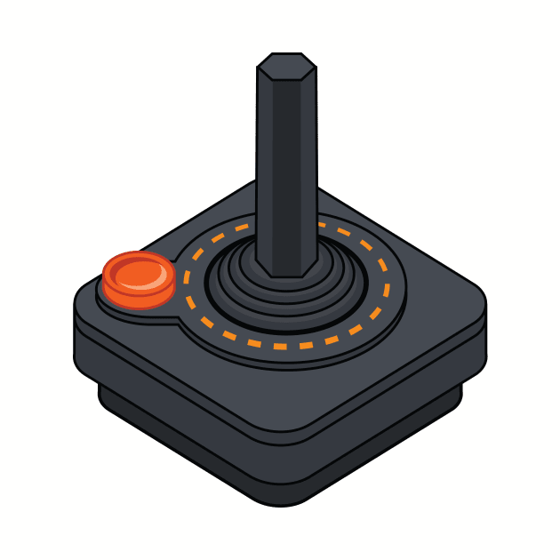 Retro Joystick Controller by Hell Creek Studios