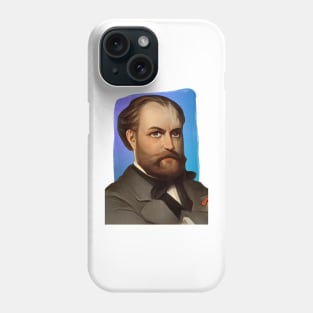 Czech Composer Antonín Dvořák illustration Phone Case