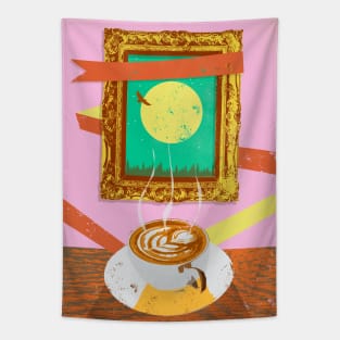 MOON COFFEE Tapestry