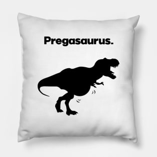 Pregasaurus Pregnancy T-rex Pillow