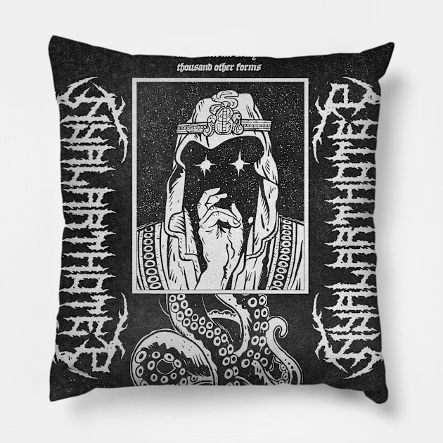 NYALARTHOTEP Pillow by Defsnotadumb