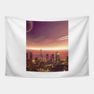 Los Angeles Surrealistic Tapestry