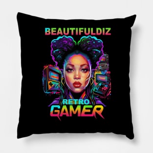 BeautifulDiz Retro Gamer Pillow