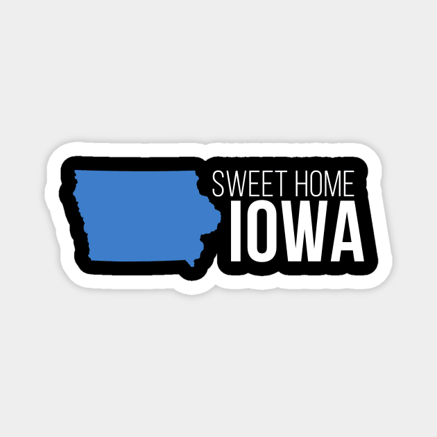 Iowa Sweet Home Magnet by Novel_Designs