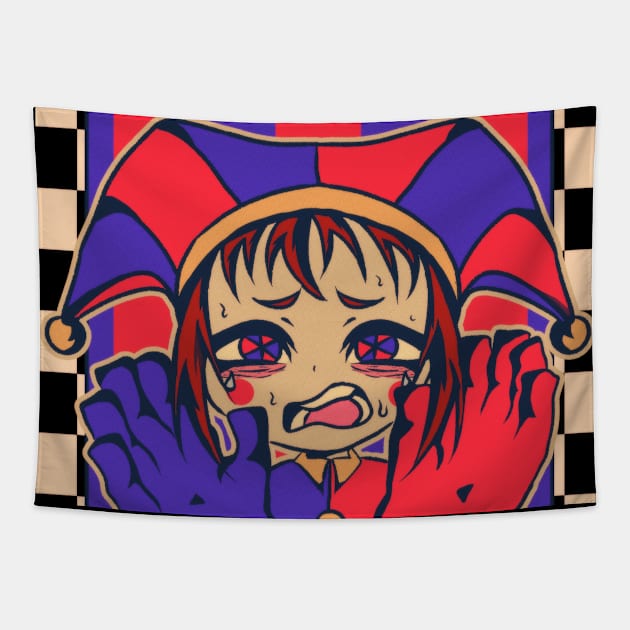 Anime cartoony 19 Tapestry by _1.art_shop