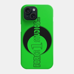 Force 1 Studios Eclipse Logo (No Print Fill) Phone Case