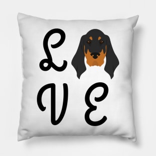 Coonhound Love Pillow